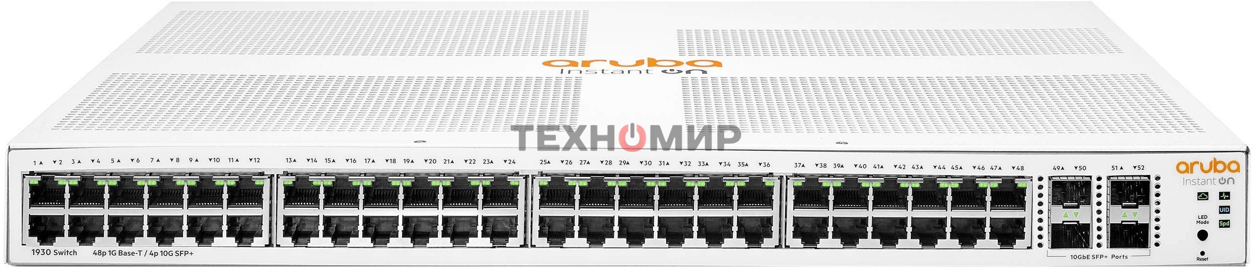 Коммутатор HPE Aruba IOn 1930 48G 4SFP+ Switch