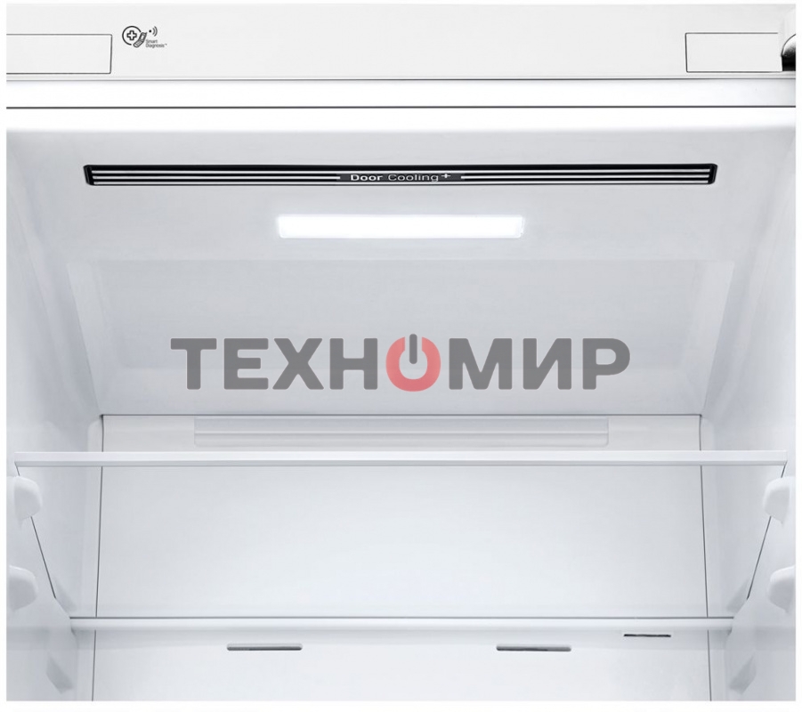 Холодильник LG GA-B509CQCL белый двухкамерный, 277/127л, морозилка снизу, Total No Frost