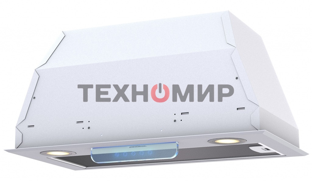 Вытяжка встраиваемая KRONA Ameli 600 S белый, 60 см, 1150 куб. м/ч, 50 дБ