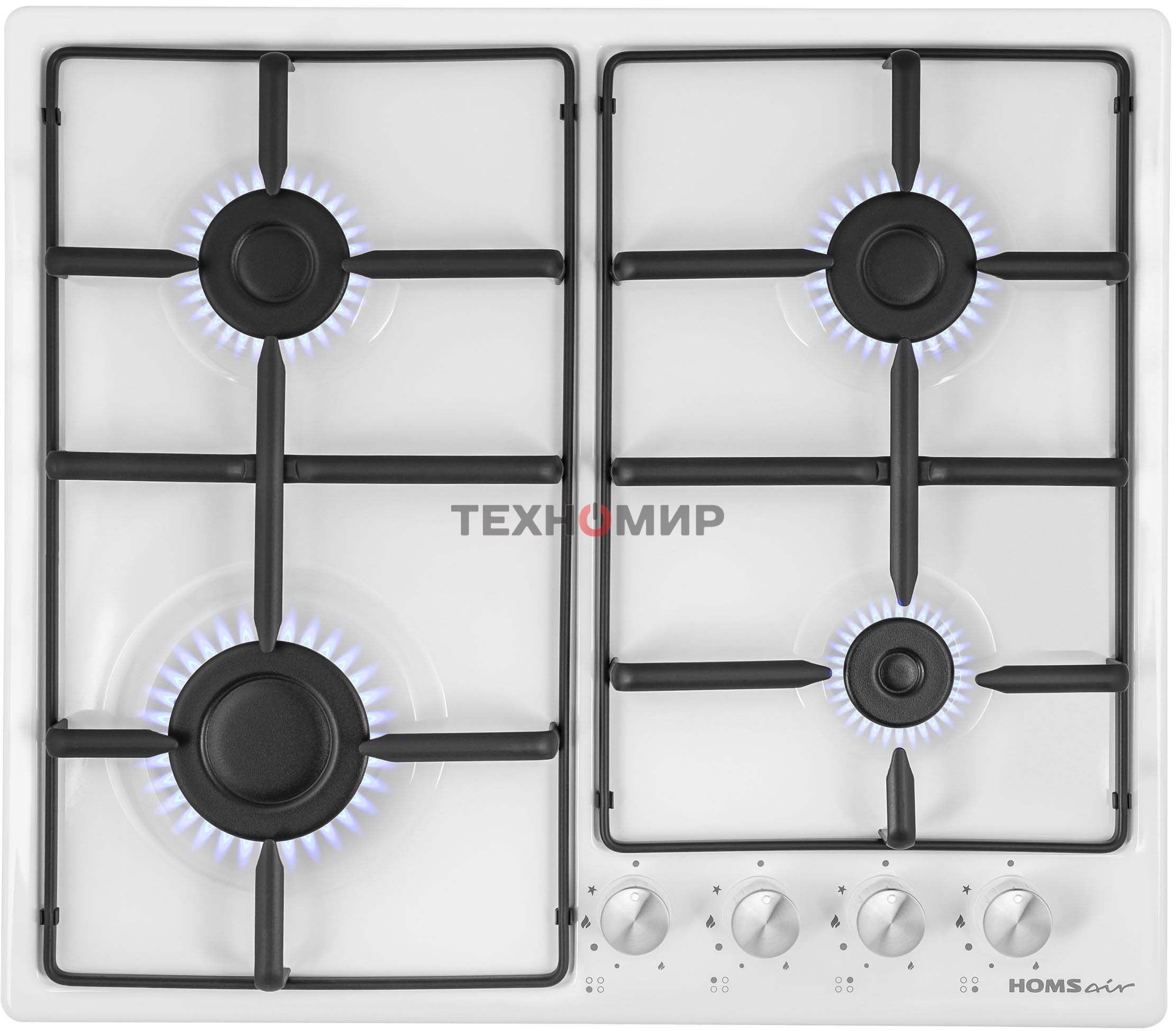 Газовая варочная панель HOMSair HGE643WH