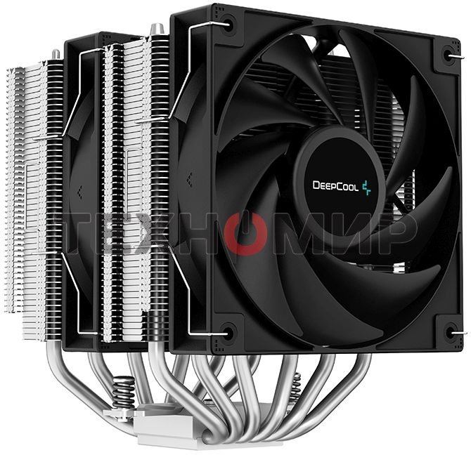 Кулер Deepcool AG620 R-AG620-BKNNMN-G-1 серебристый/черный 120мм алюминий+медь 1850rpm 29.4db 260W 157мм