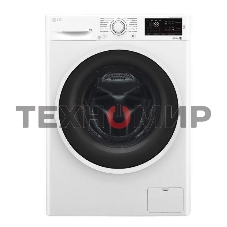 Стиральная машина LG F2J6TN0W 8кг, отжим: 1200об/мин, класс стирки: A, класс отжима: B, дисплей, защита от детей, белый