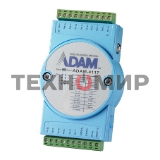 Модуль ввода, 8 каналов аналогового ввода, Modbus RTU/ASCII Advantech ADAM-4117-B
