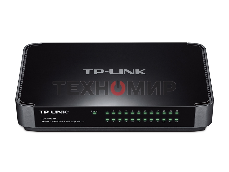 Коммутатор TP-Link Desktop Switch SMB TL-SF1024M неуправляемый настольный 24x10/100BASE-TX
