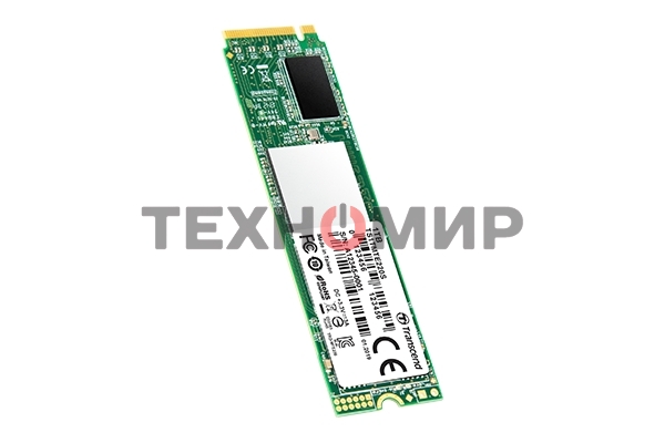 Накопитель SSD Transcend MTE220S SSD 256GB, 3D TLC, M.2 (2280), PCIe Gen 3.0 x4, NVMe, R3300/W1100, TBW 550