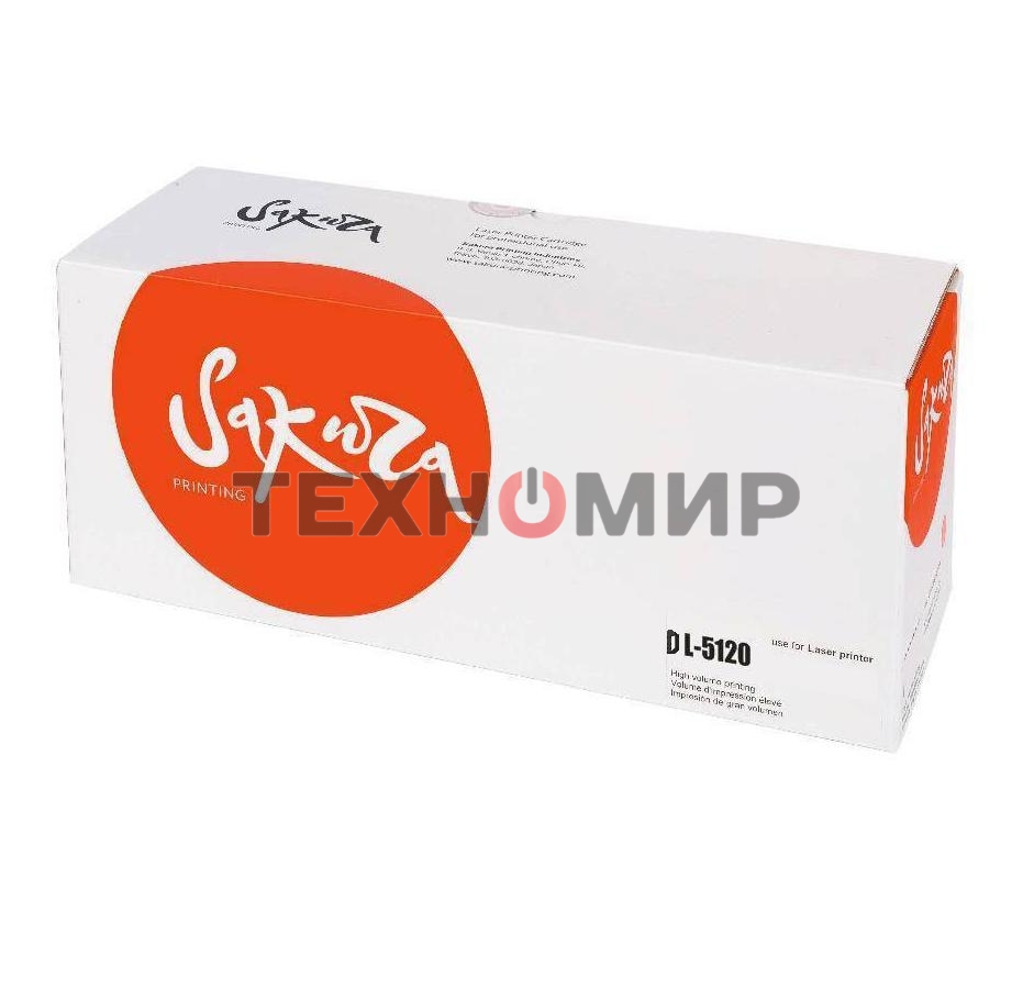 Фотобарабан Sakura DL-5120 для Pantum BM5100ADN/BM5100ADW/BM5100FDN/BM5100FDW/BP5100DN/BP5100DW, черный, 30000 к.