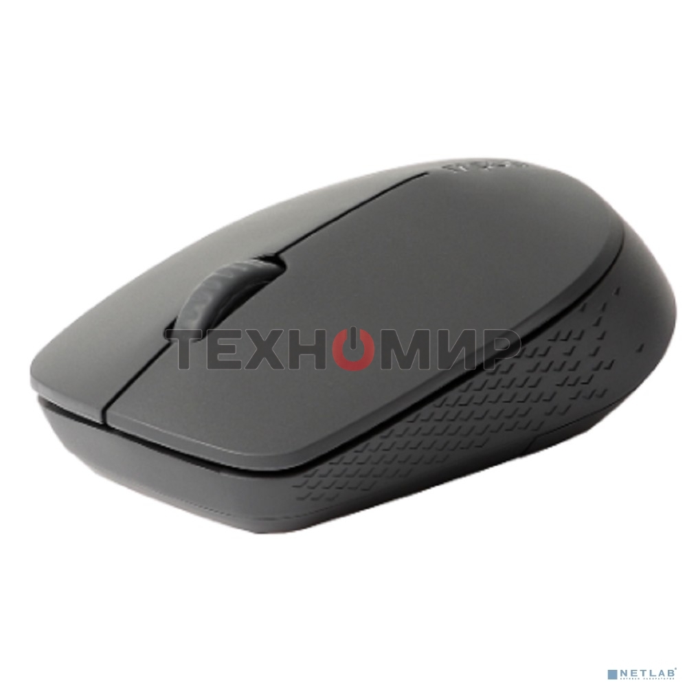Мышь беспроводная Rapoo M100 темно-серый, 1300 dpi, радиоканал, Bluetooth, USB, кнопки - 3