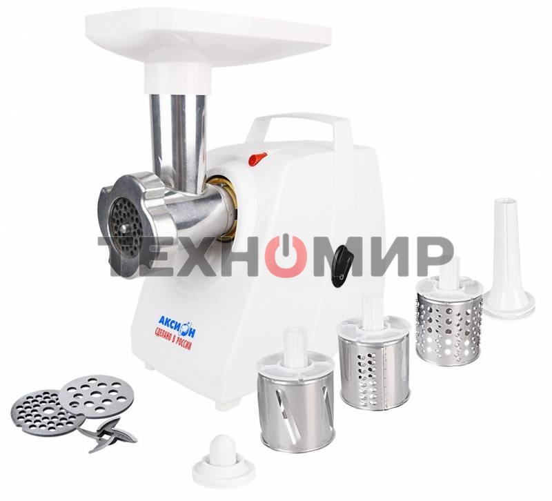 Мясорубка электрическая Аксион М34.03 1500 Вт, белый