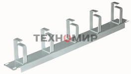 Кабельный органайзер Горизонтальный C3 Solutions CO-H G NT082307 односторонний кольца 1U шир.:19