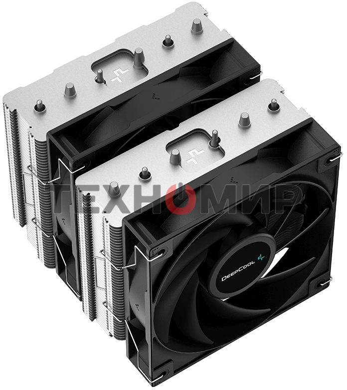 Кулер Deepcool AG620 R-AG620-BKNNMN-G-1 серебристый/черный 120мм алюминий+медь 1850rpm 29.4db 260W 157мм