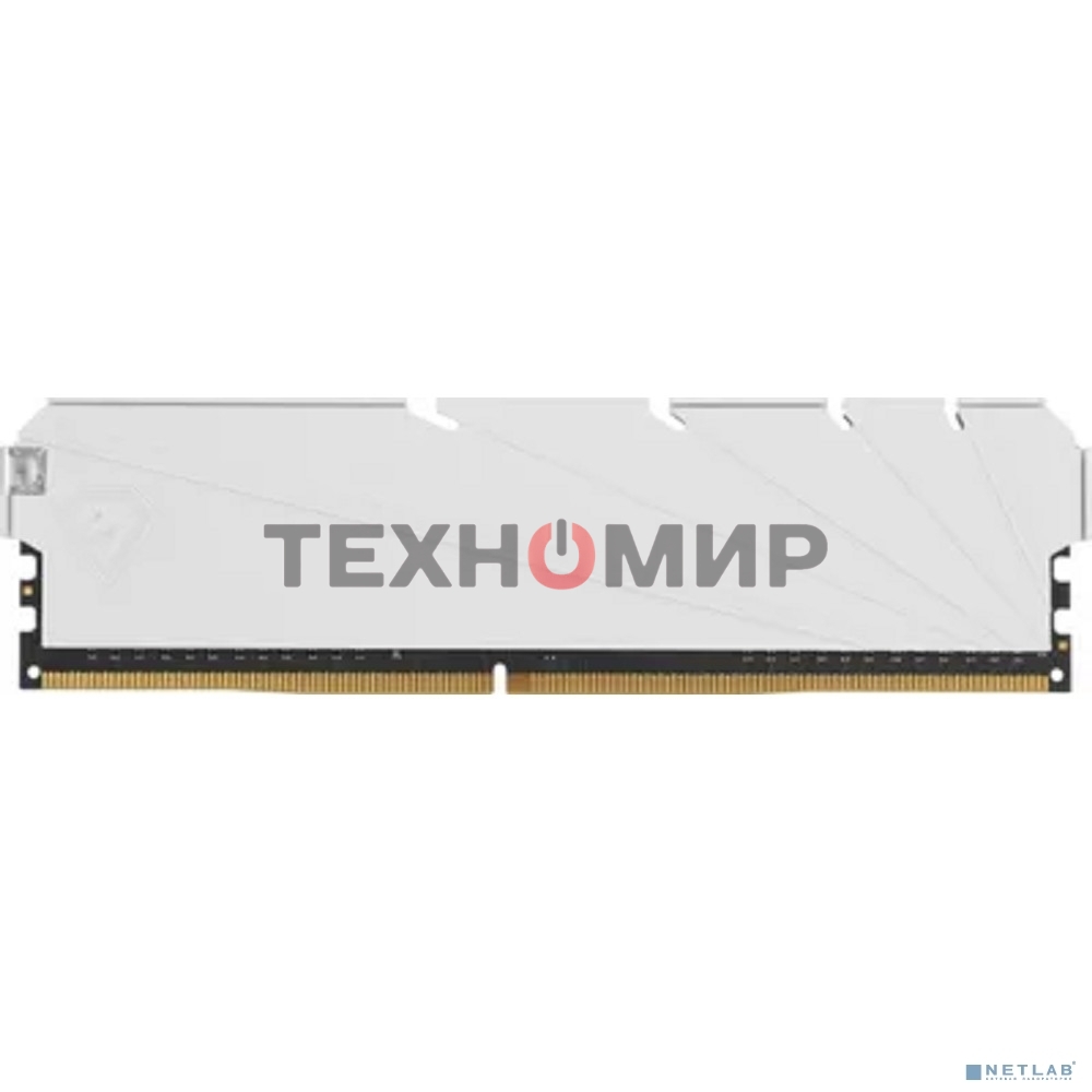 Оперативная память NETAC, DDR4, 8GB (1x8GB), 3200MHz, CL16, DIMM, с радиатором, белый