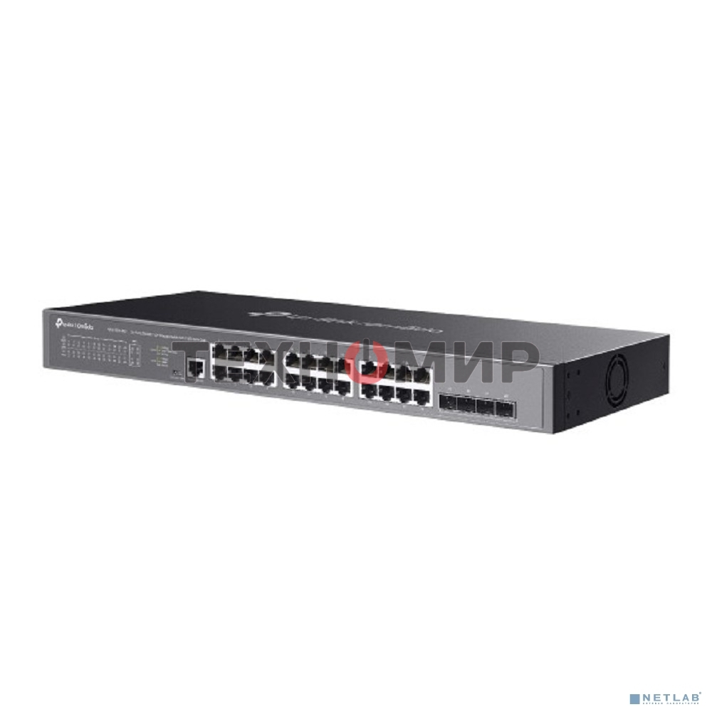 Коммутатор JetStream 24-Port 2.5GbASE-T L2+ Managed Switch with 4 10GE SFP+ SlotsPORT: 24× 2.5G RJ45 Ports, 4× 10G SFP+ Slots, RJ45/Micro-USB Console PortSPEC: 1U 19-inch Rack-mountable Steel CaseFEATURE: Integration with Omada SDN Controller, Static Rout