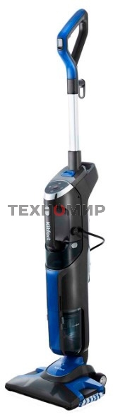 Вертикальный паровой пылесос Kitfort KT-555, 1800Вт, черный/фиолетовый