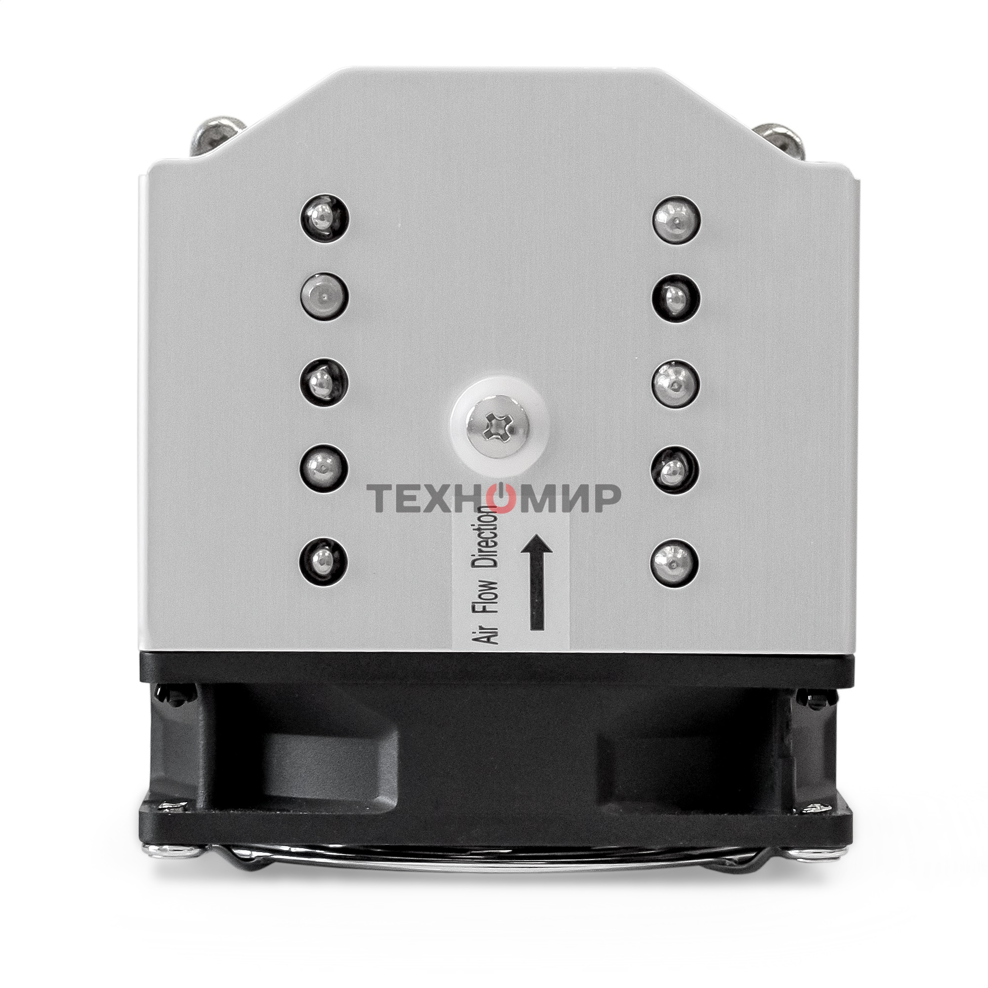 Кулер для процессора ExeGate ESNK-P0051AP4.PWM.4U.115x.Cu серебристый, 92 мм, алюминий/медь, 3800 об/мин, 44 дБ, 4 pin, 165 Вт, 125.8 мм