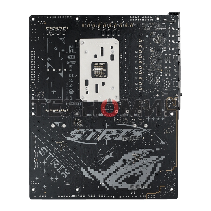 Материнская плата ASUS ROG STRIX X870E-E GAMING WIFI, AM5, AMD X870E, 4xDDR5, 4xSATA, 5xM.2, 1xPCI-E 5.0 x16, 1xPCI-E 4.0 x4, 1xHDMI, 1xUSB-C 3.2 Gen 2, 1xUSB-C 3.2 Gen 2x2, 2xUSB-C 4.0, 1x 5Gb LAN, 9xUSB-A 3.2 Gen 2, 2x3.5 мм, TOSLINK, 1xWi-Fi 7, ATX