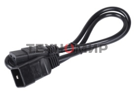 Кабель электропитания ITK PDU 3х1,5 2М с разъемами С13-C14 Кабель электропитания PDU 3х1,5 2М с разъемами С13-C14