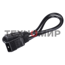 Кабель электропитания ITK PDU 3х1,5 2М с разъемами С13-C14 Кабель электропитания PDU 3х1,5 2М с разъемами С13-C14