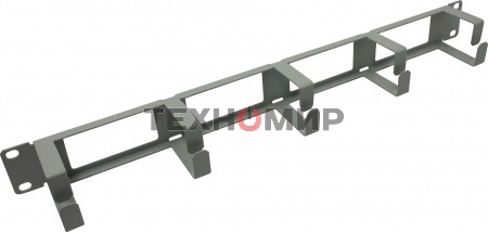 Кабельный органайзер Горизонтальный C3 Solutions CO-HО G NT089504 односторонний кольца 1U шир.:19