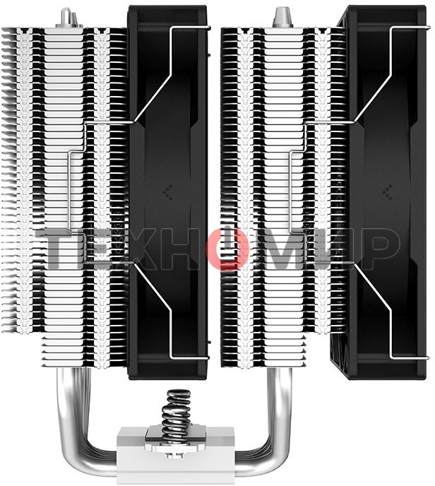 Кулер Deepcool AG620 R-AG620-BKNNMN-G-1 серебристый/черный 120мм алюминий+медь 1850rpm 29.4db 260W 157мм