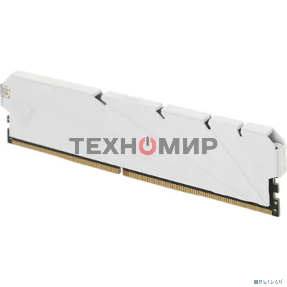 Оперативная память NETAC, DDR4, 8GB (1x8GB), 3200MHz, CL16, DIMM, с радиатором, белый