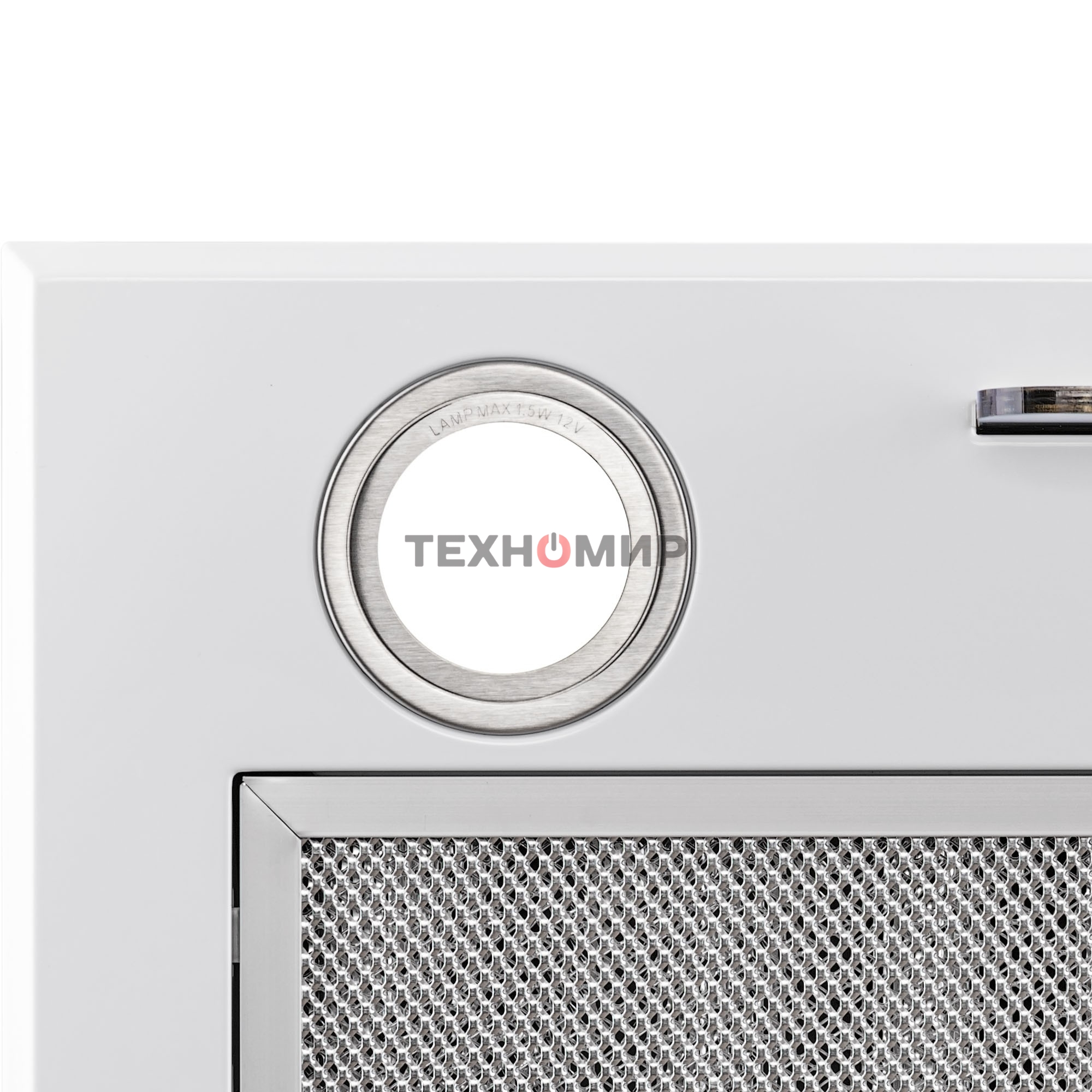 Вытяжка встраиваемая KRONA Ameli 600 S белый, 60 см, 1150 куб. м/ч, 50 дБ