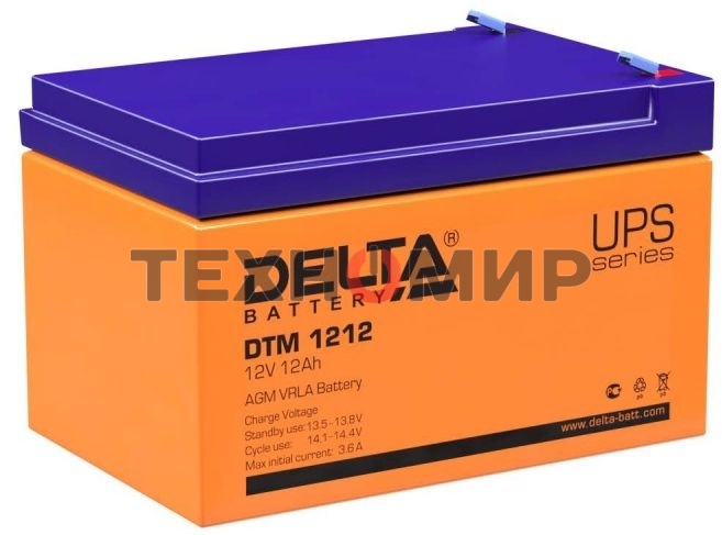 Батарея для ИБП Delta DTM 1212 (12V, 12Ah)