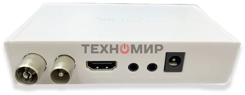 Приставка для цифрового ТВ Cadena CDT-2214SB белый, DVB-T2, DVB-T, HDMI, USB 2.0