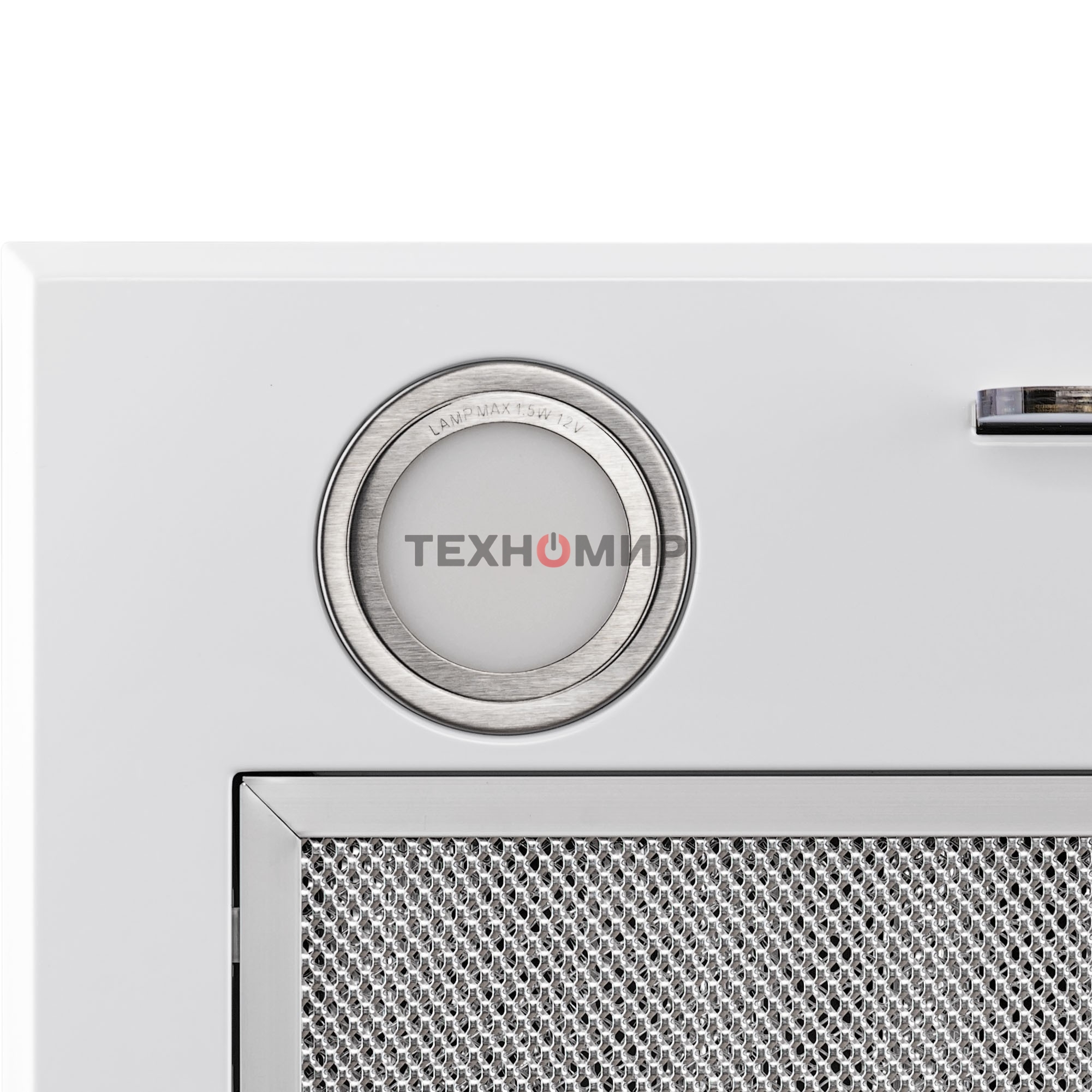 Вытяжка встраиваемая KRONA Ameli 600 S белый, 60 см, 1150 куб. м/ч, 50 дБ