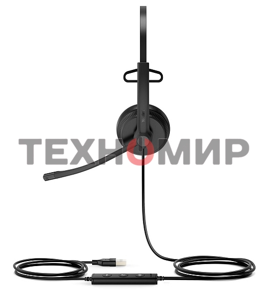 Гарнитура проводная Yealink UH34 Mono UC