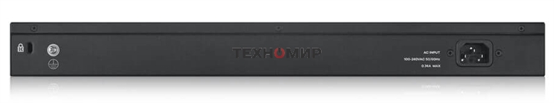 Коммутатор Zyxel GS1920-48v2 Hybrid Smart switch Zyxel Nebula Flex, 44xGE, 4xCombo (SFP/RJ-45), 2xSFP, Standalone/cloud management