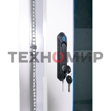 Шкаф телекоммуникационный напольный ЭКОНОМ 42U (600 1000) дверь перфорированная 2 шт.