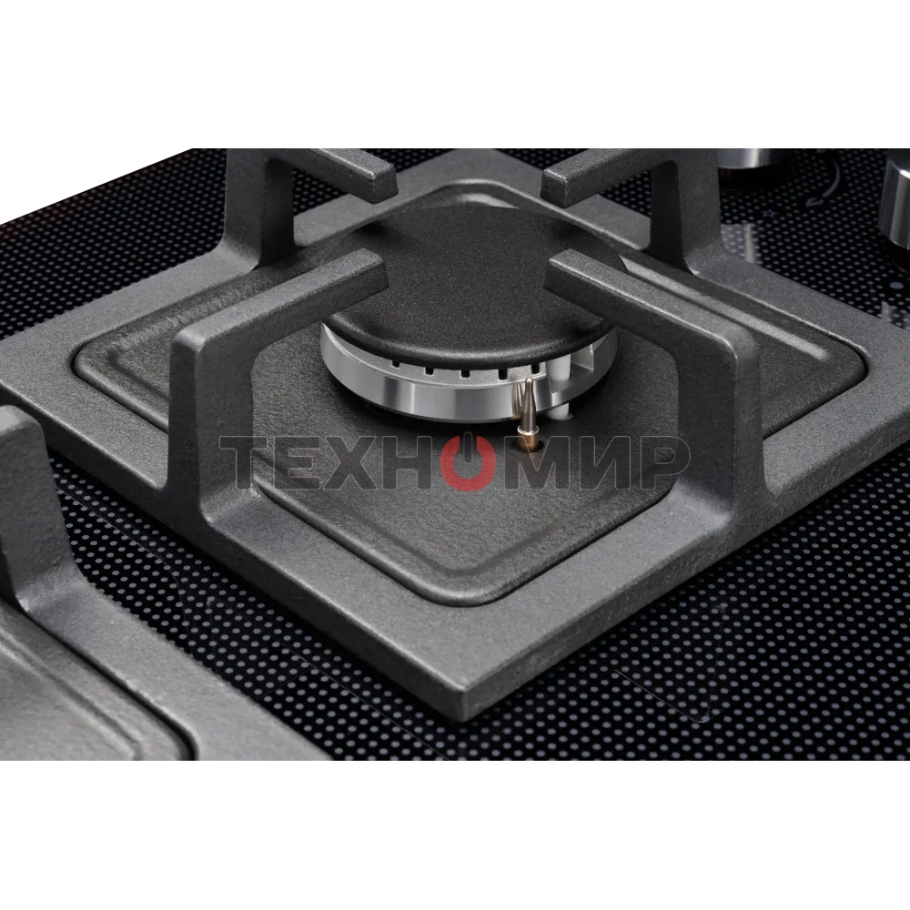 Комбинированная варочная панель Kuppersberg EGS 600 Газоэлектрическая независимая варочная поверхность, стеклокерамика KANGER, ширина 60 см, Тип нагрева HI-Light/Газ, Слайдер/механическое управление, 3 цифровых дисплев, 9 уровней мощности, Блокировка пане