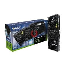 Видеокарта Palit PA-RTX 5070 GAMINGPRO-S 12Gb RTX 5070 12Gb 192bit GDDR7 2325/28000 HDMIx1 DPx3 HDCP Ret