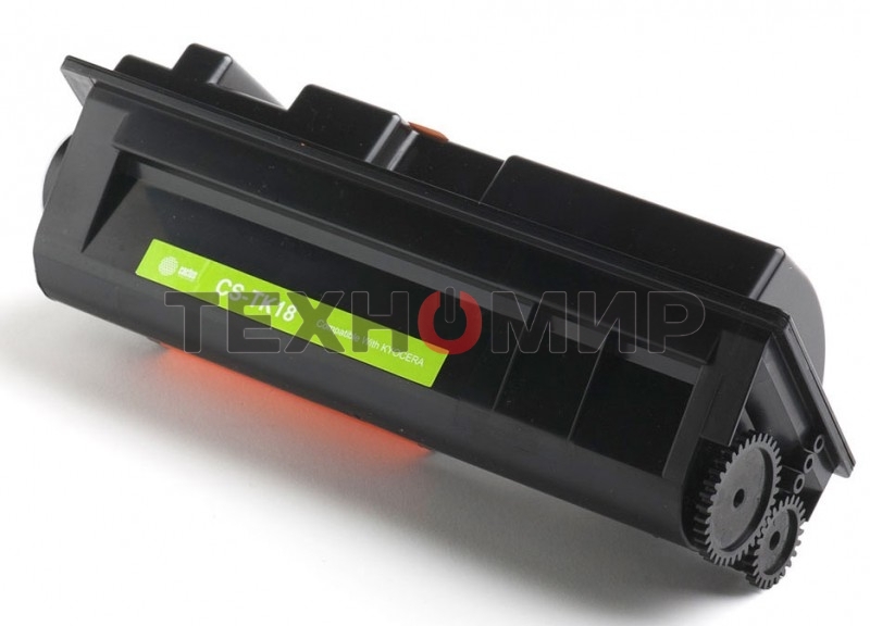 Картридж лазерный Cactus CS-TK18 черный (7200 стр.) для принтеров Kyocera Mita FS 1018 MFP/1020/1118 MFP