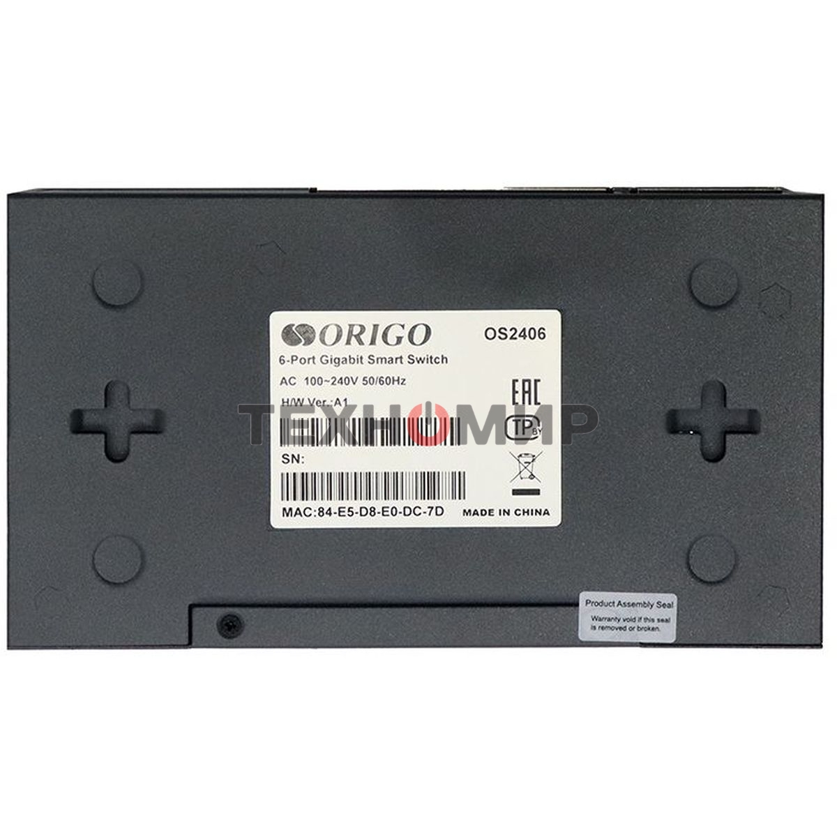 Коммутатор настраиваемый L2 6x1000Base-T ORIGO OS2406/A1A