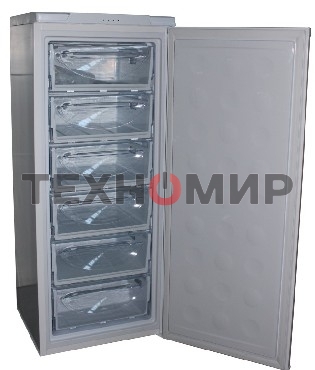 Морозильная камера DON R-106 MI, металлик искристый, 220л, 6 ящиков