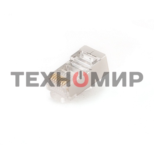 Коннектор RJ-45 экранированный 5 кат, 100 шт, PLUG5SP, RJ45-FTP/SFTP
