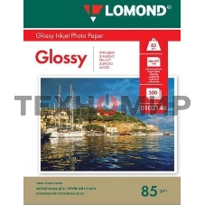 Фотобумага Lomond односторонняя, глянцевая, A4, 95 г/м2, 500 листов