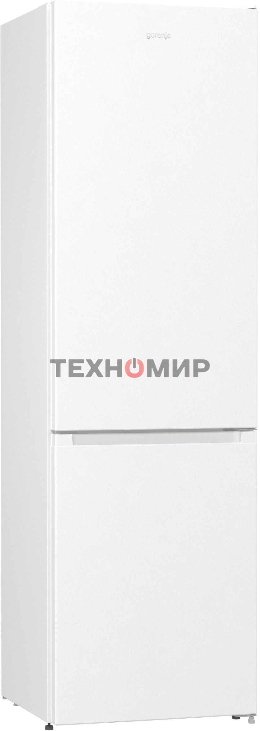 Холодильник Gorenje NRK6201PW4 белый двухкамерный 235/96л морозилка снизу