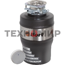 Измельчитель пищевых отходов Bort Alligator Max, 560 Вт., объем 1 600 мл., ПДУ