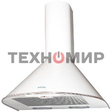 Вытяжка каминная Elikor Эпсилон 50П-430-П3Л белый/серебристый, 50 см, 430 куб. м/ч, 54 дБ