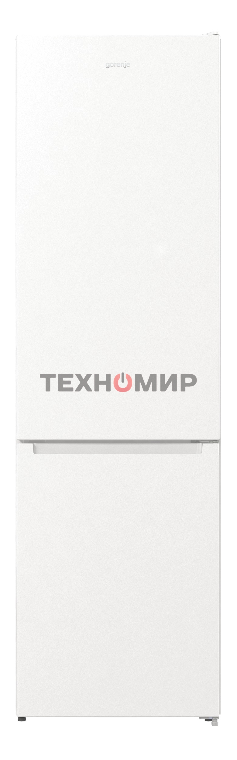 Холодильник Gorenje NRK6201PW4 белый двухкамерный 235/96л морозилка снизу