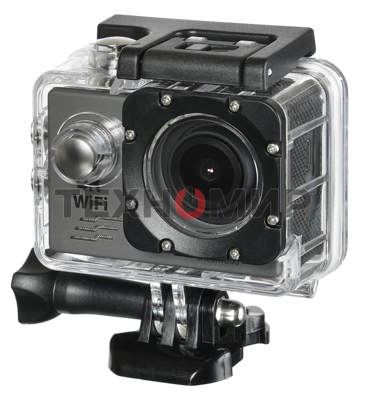 Экшн-камера Digma DiCam 300 серый