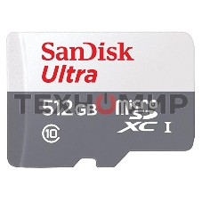 Флеш карта SANDISK MICRO SDXC 512Gb UHS-I SDSQUNR-512G-GN3MN