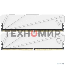 Оперативная память NETAC, DDR4, 16GB (2x8GB), 3200MHz, CL16, DIMM, с радиатором, белый