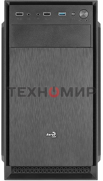 Компьютерный корпус Aerocool/Formula CS-104-S-BK-v1 черный без БП mATX 1x120мм 1xUSB 2.0 1xUSB 3.0 audio