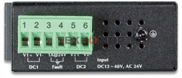 Коммутатор индустриальный неуправляемый Planet IGS-500T IP30 Compact size 5-Port 10/100/1000T Gigabit Ethernet Switch (-40~75 degrees C)