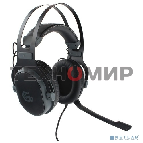 Гарнитура проводная игровая Gembird MHS-G700U черный мембрана 53мм металический корпус