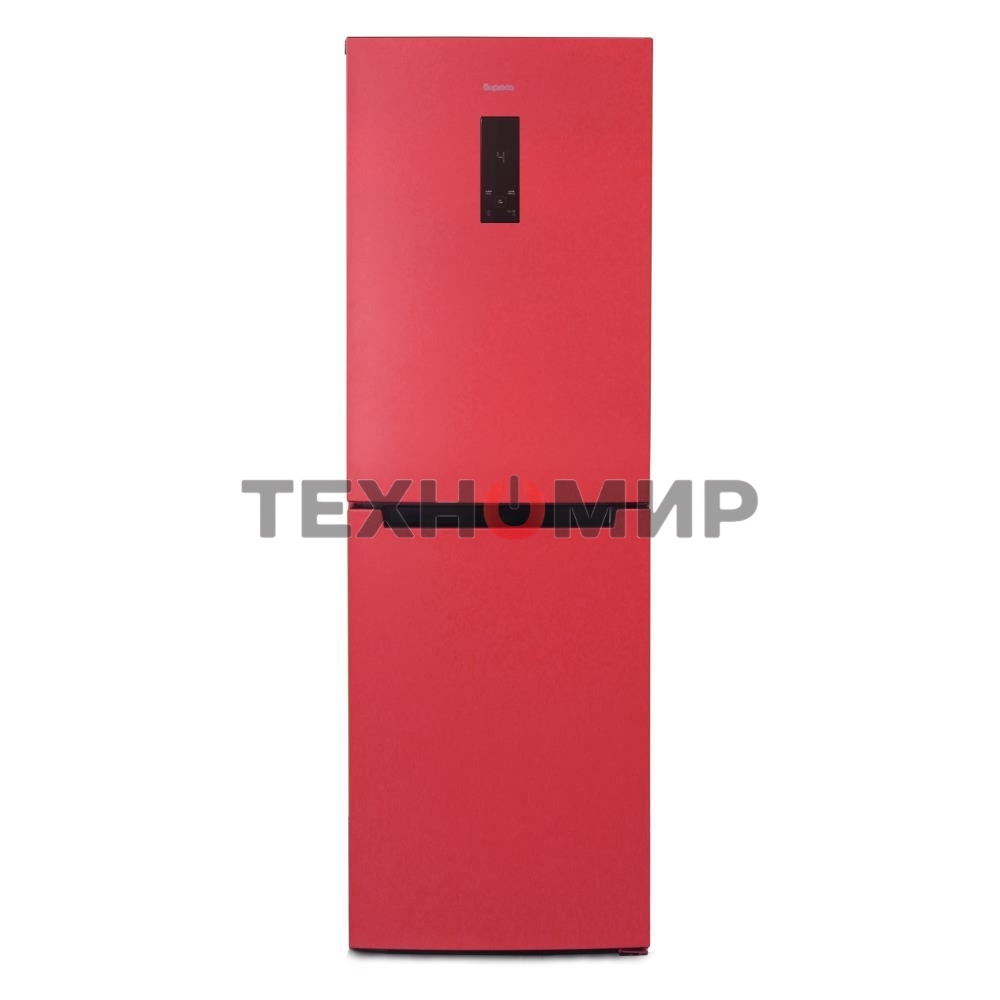 Холодильник Бирюса Б-H940NF красный двухкамерный 210/130л морозильник снизу, No Frost