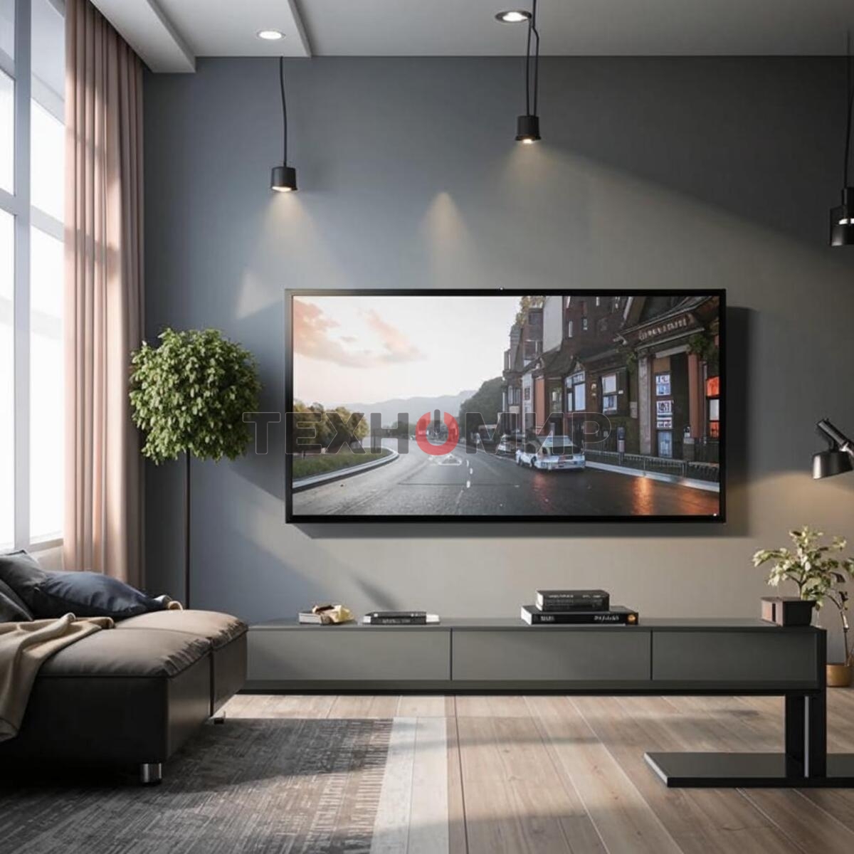 Экран для проектора S'OK SCFRV-266x150G 120